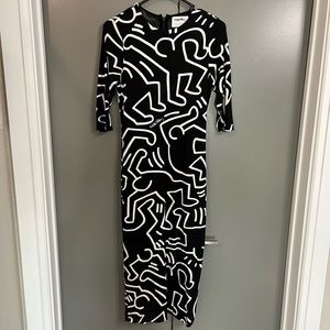 Alice + Olivia X Keith Haring Dress